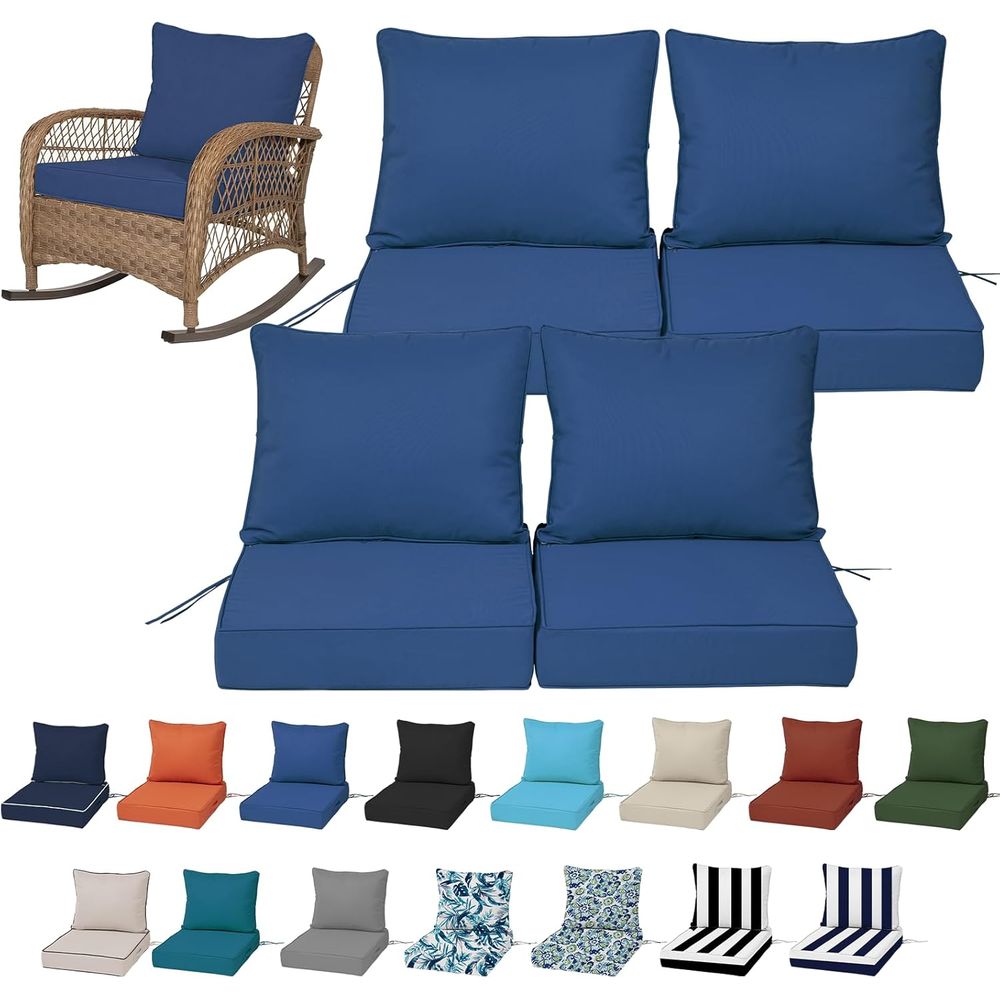Outdoor Furniture Patio - 24x24 Dış Mekan Derin Koltuk Minderleri