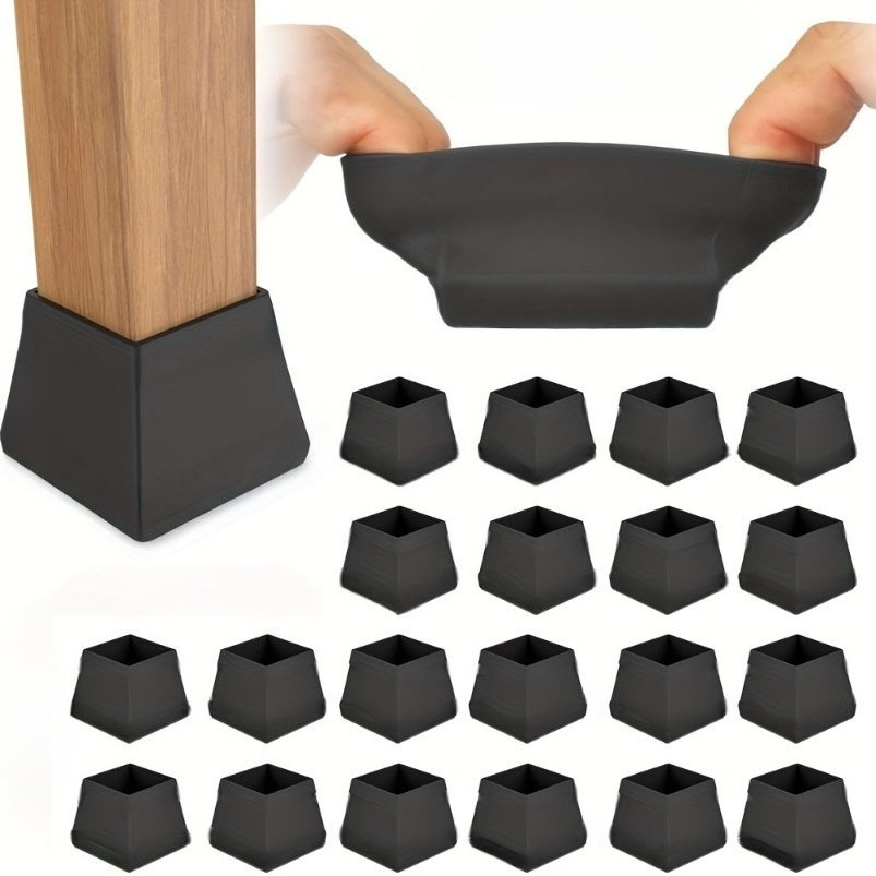 Outdoor Furniture Leg Protectors - 12 adet Büyük Silikon Sandalye ve