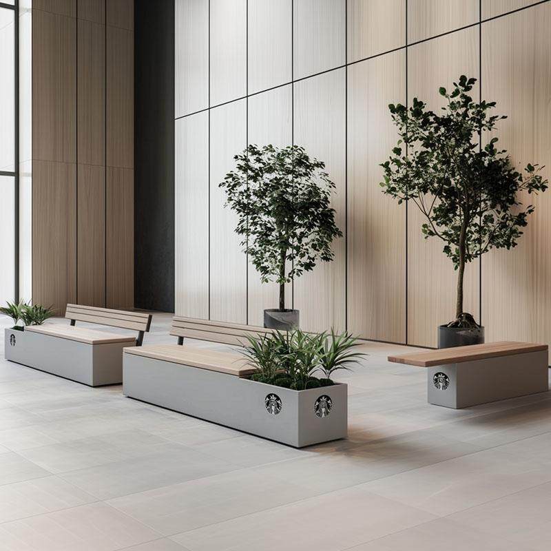 Outdoor Furniture Store - İtalyan Yaratıcı Açık Hava Bahçe Bankı