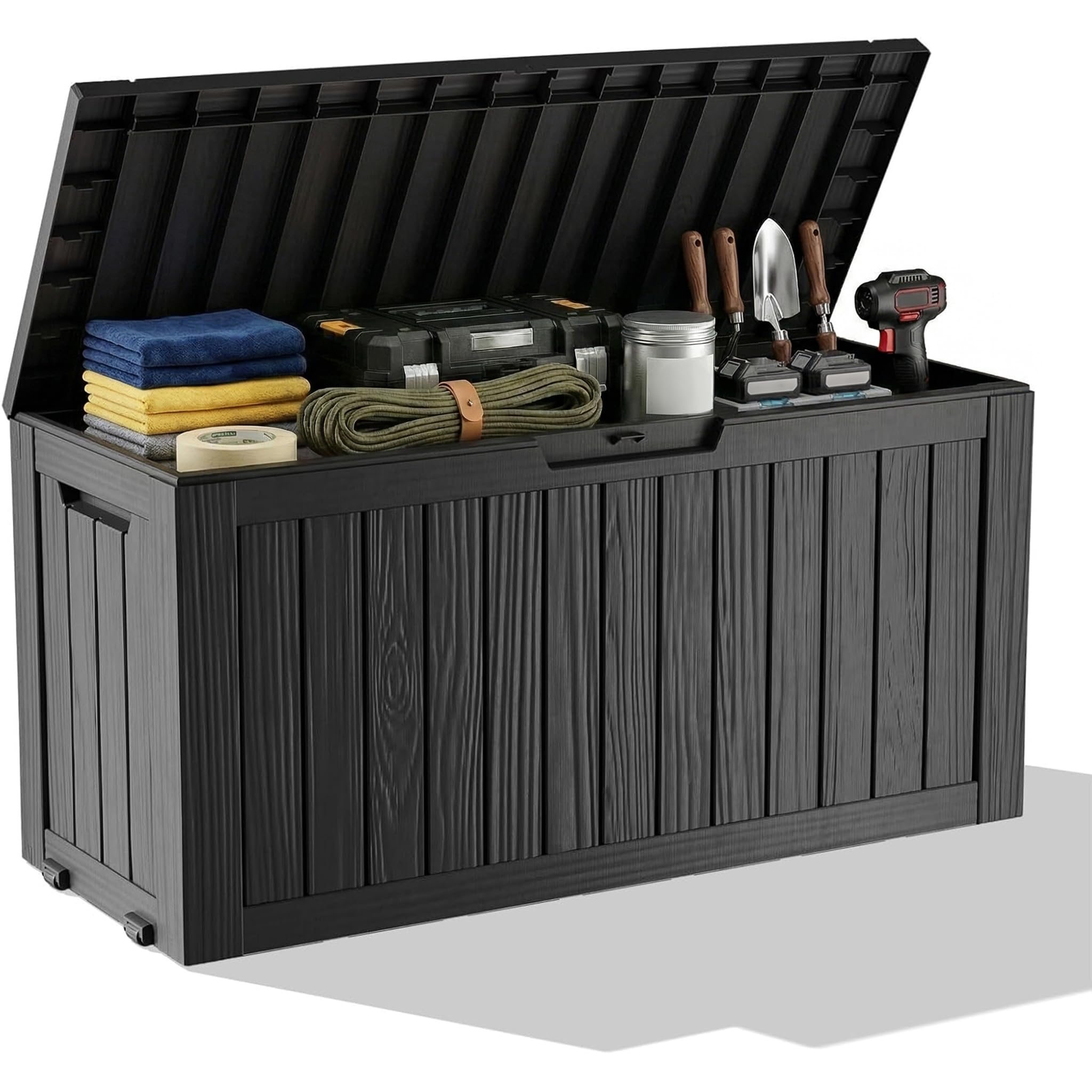 Outdoor Furniture Patio - Dış Mekan Su Geçirmez Reçine Saklama