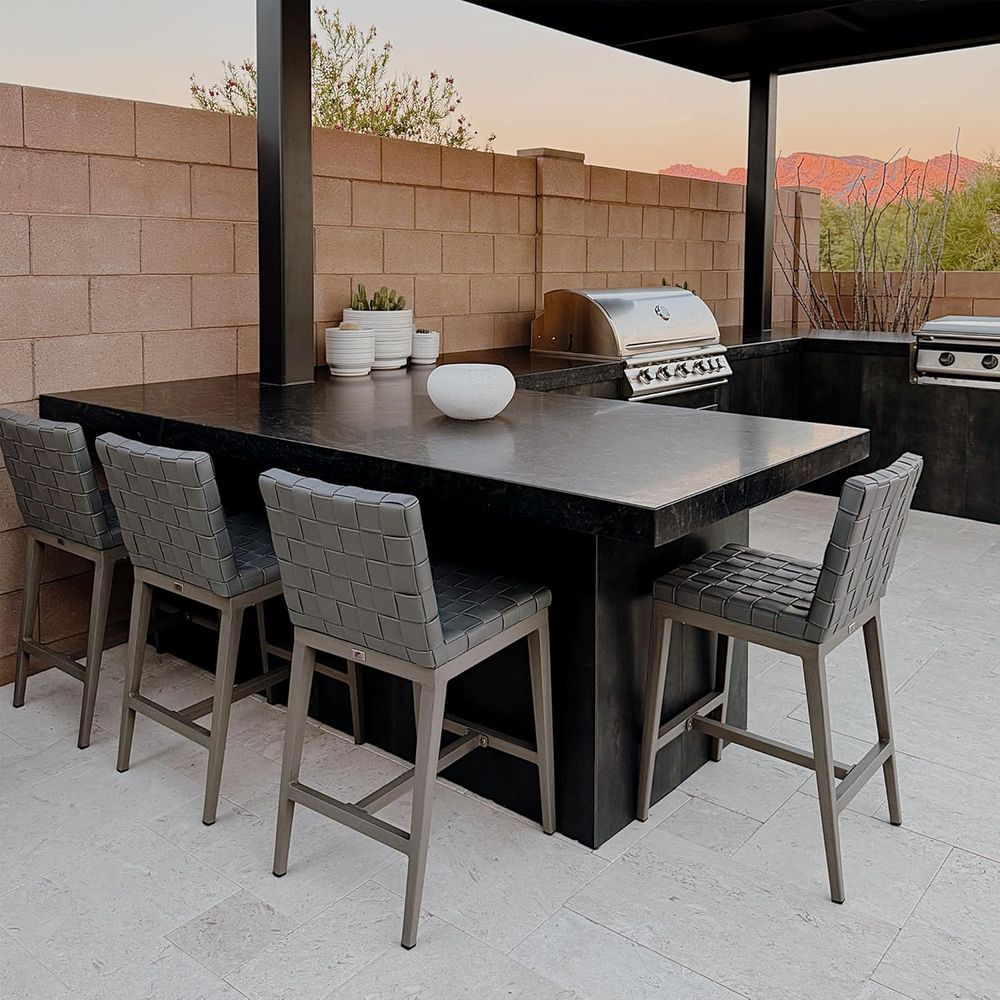 Outdoor Furniture Ofo - Dış Mekan Tezgah Yüksekliği Bar Tabureleri