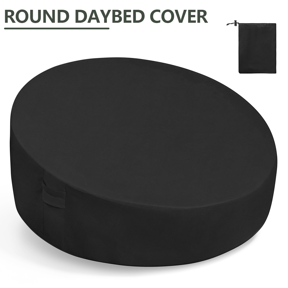 Outdoor Furniture Covers - Yuvarlak Daybed Örtüsü 210D Su Geçirmez