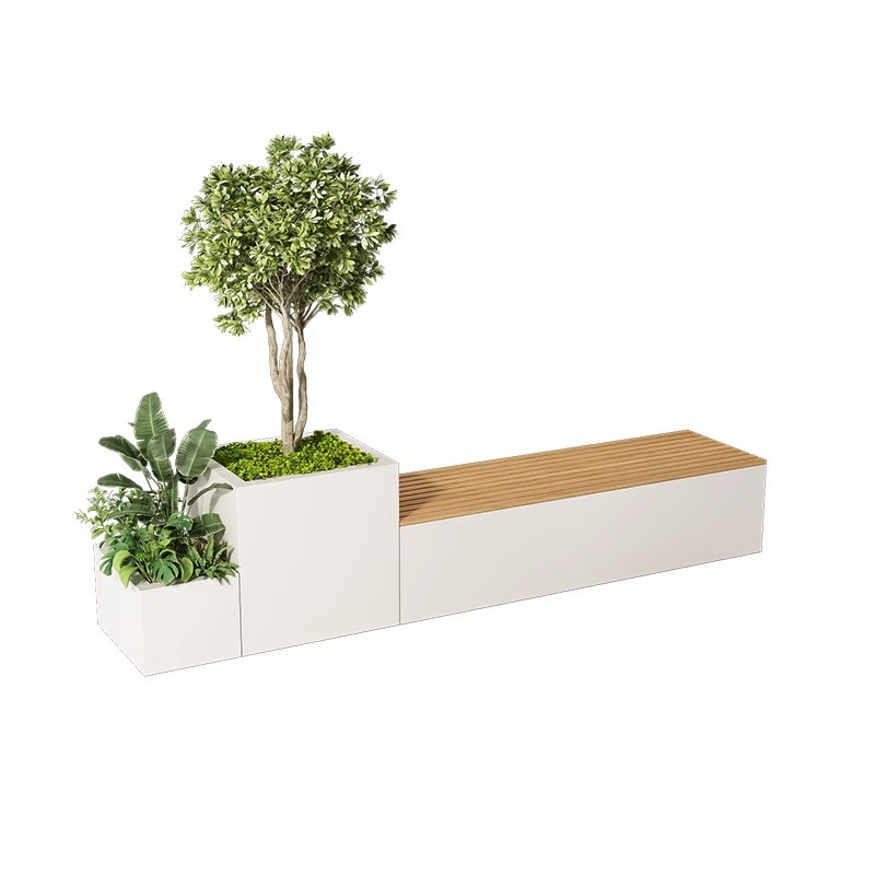 Garden Bench Metal - Dış Mekan Evleri İçin Kombinasyon Metal