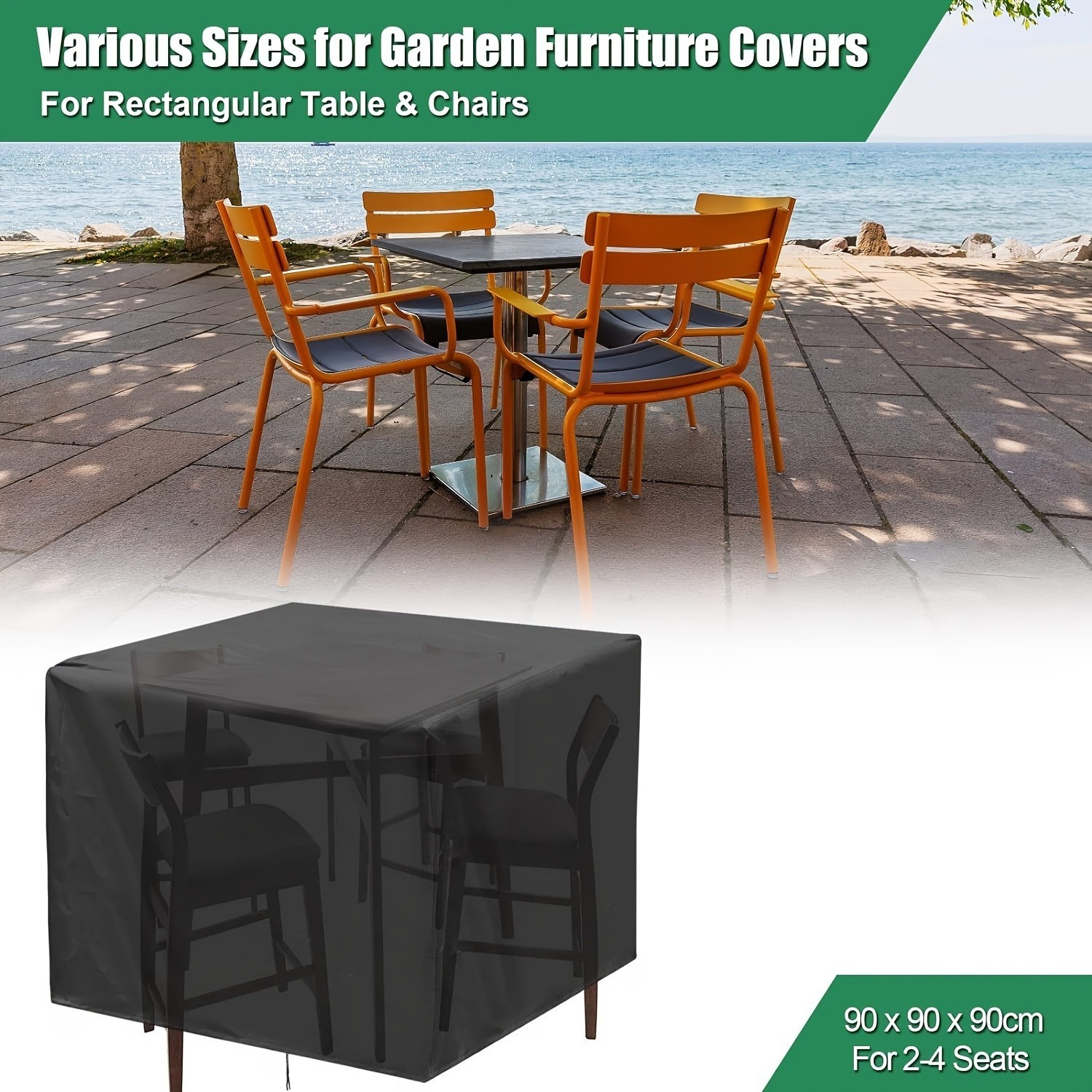 Outdoor Furniture Covers - Ağır Hizmet Tipi 210D Dış Mekan