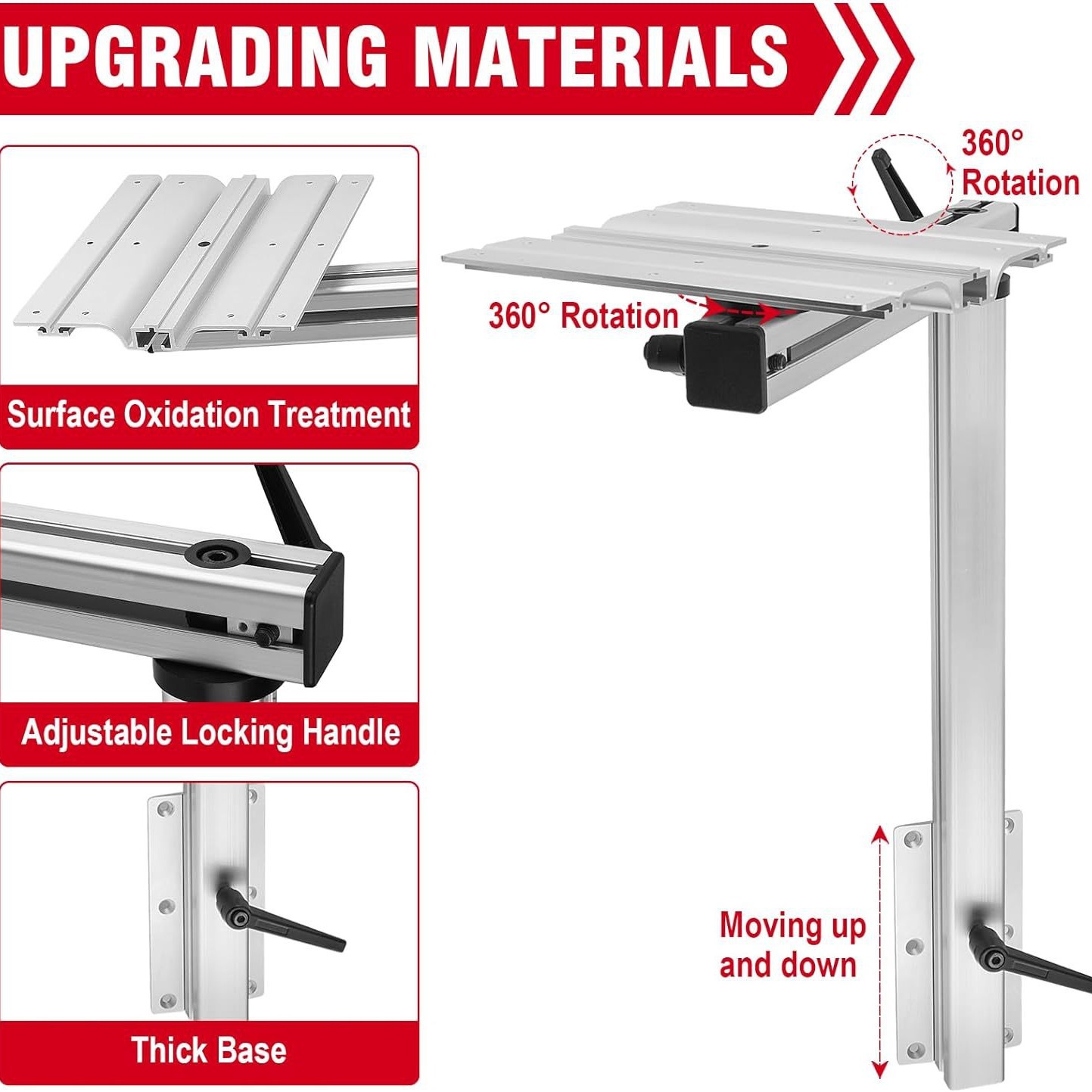 Outdoor Furniture Legs - Karavan Aksesuarları Alüminyum Alaşımlı Masa Ayağı