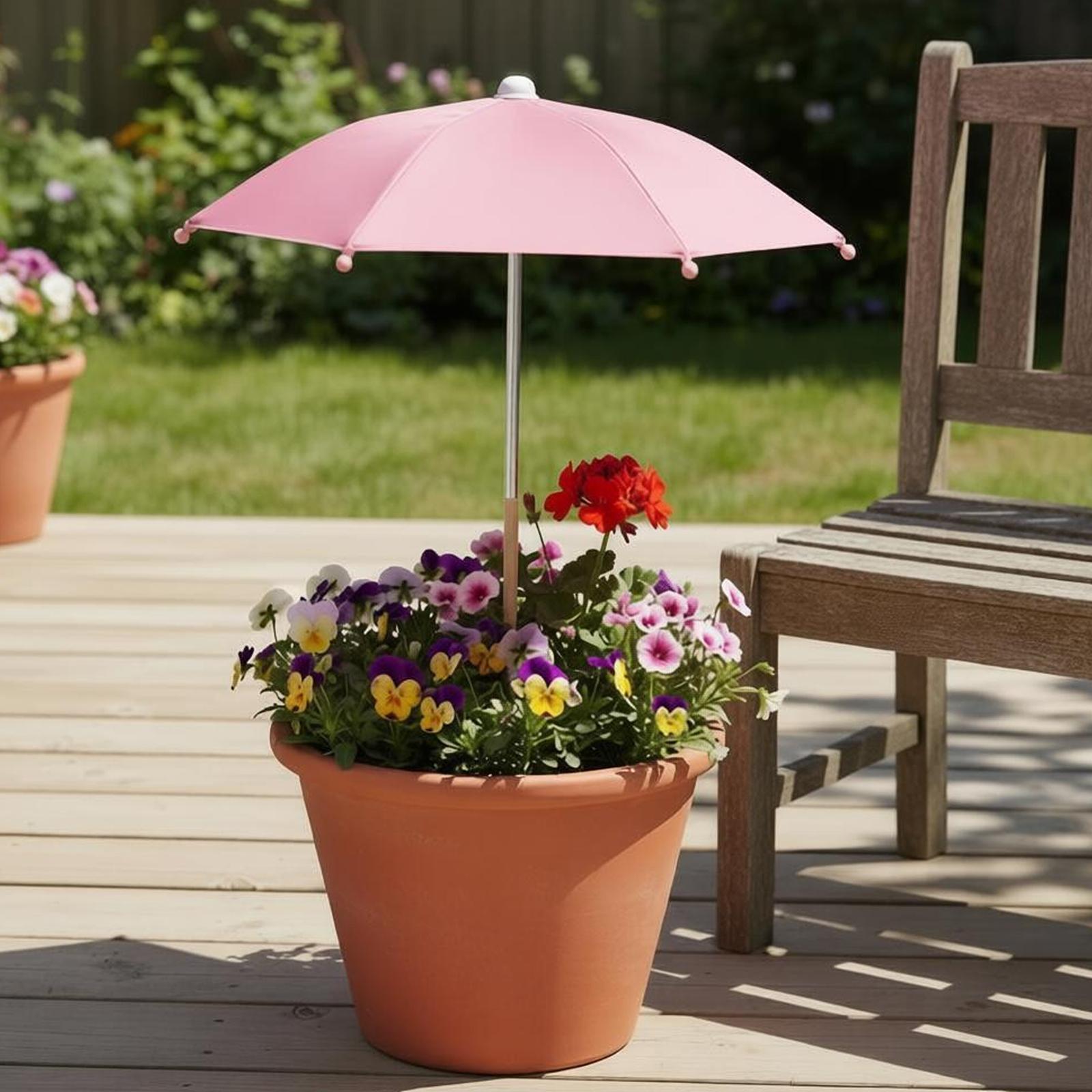 Outdoor Furniture Umbrella - Bitki Şemsiyeleri Dış Mekan Koruması Rüzgar