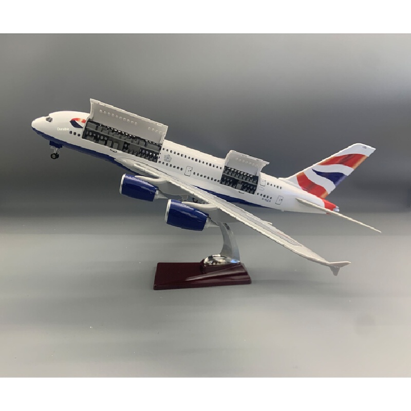 Outdoor Furniture Glider - 46CM Ölçekli British Airways A380 1:160