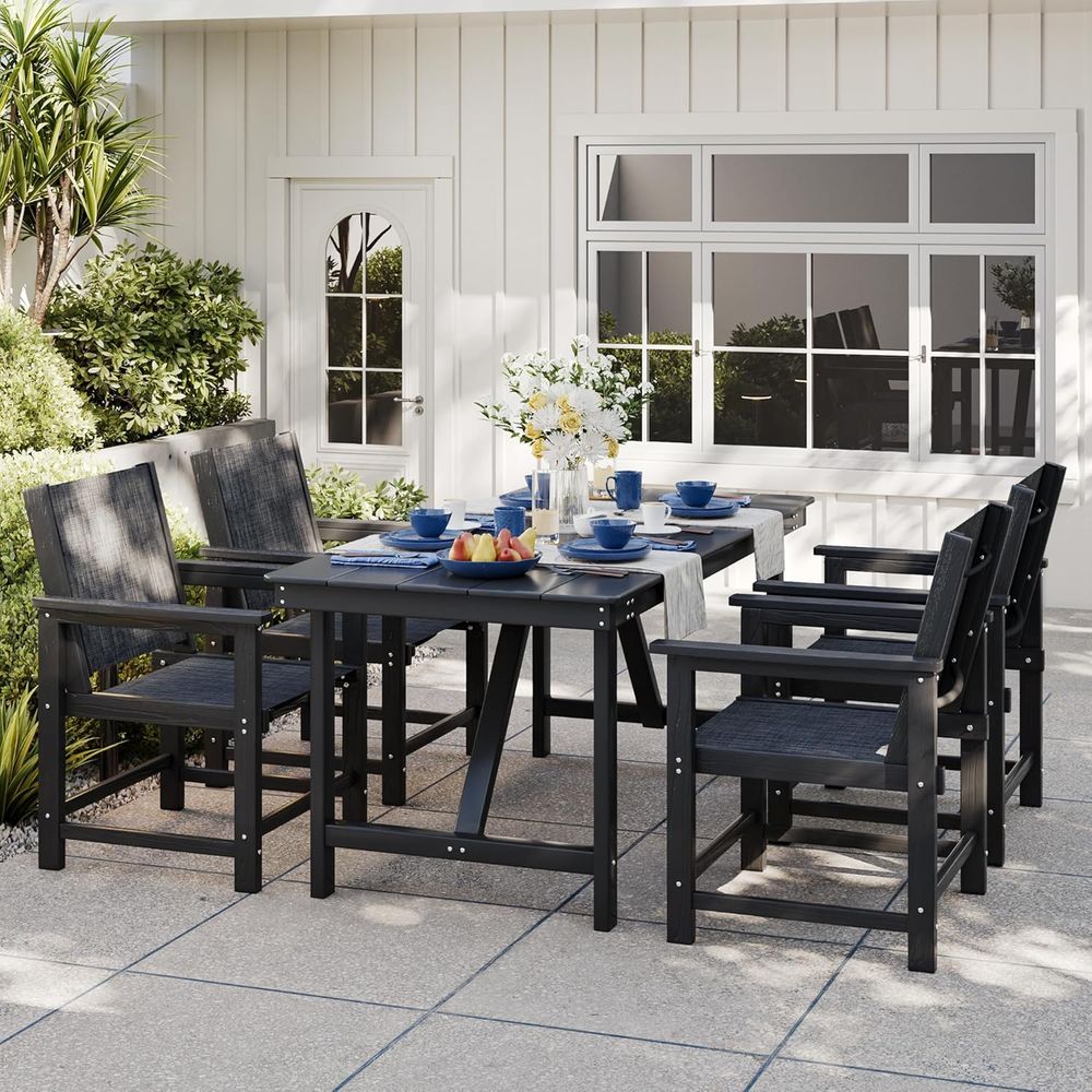 HDPE Dış Mekan Yemek Seti veya - Outdoor Furniture Ofo incelemesi ve fiyatı