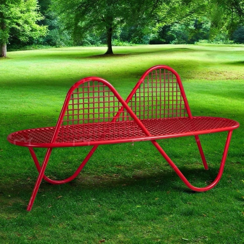 Dış mekan ferforje avlu bahçe  - Garden Bench Metal incelemesi ve fiyatı