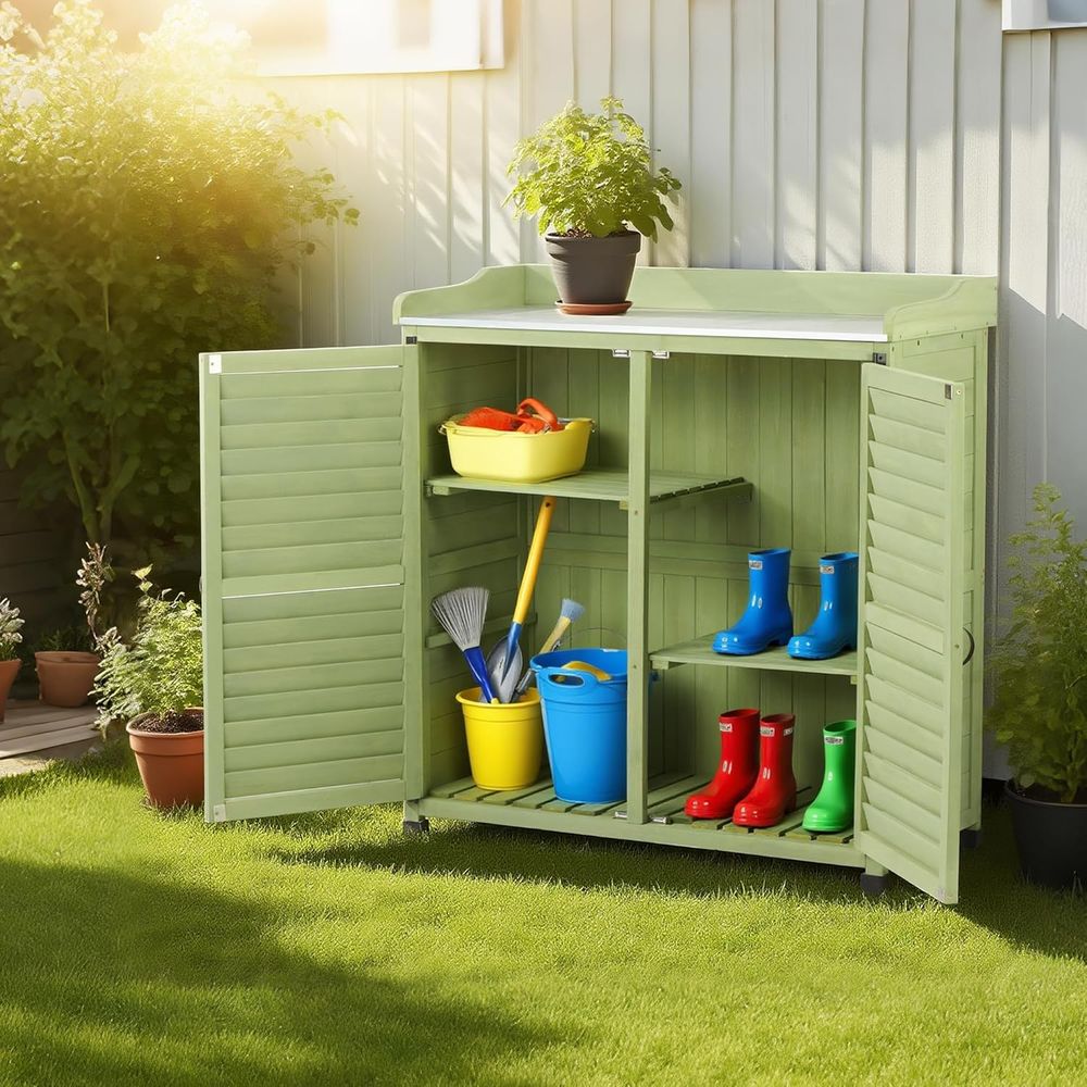 Metal Tezgahlı Dış Mekan Saksı - Garden Bench Metal incelemesi ve fiyatı