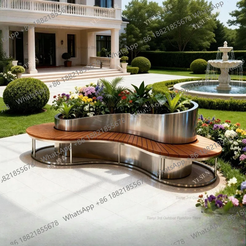 D80 Paslanmaz Çelik Çiçek Kutu - Garden Bench Metal incelemesi ve fiyatı