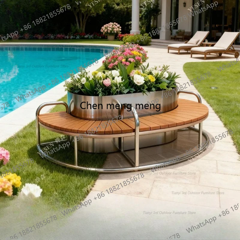 D80 Paslanmaz Çelik Çiçek Kutu - Garden Bench Metal incelemesi ve fiyatı