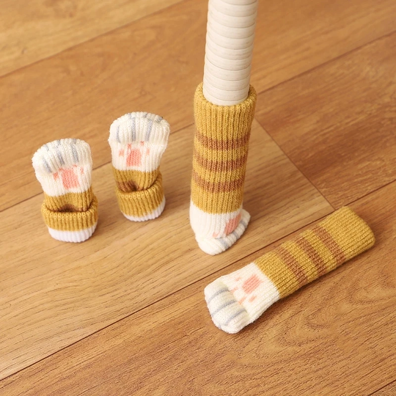 4 adet/takım Yaratıcılık Kedi  - Outdoor Furniture Leg Protectors incelemesi ve fiyatı