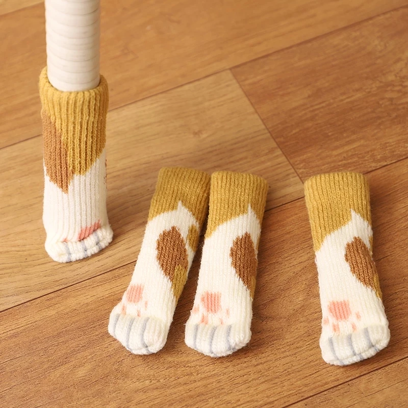 4 adet/takım Yaratıcılık Kedi  - Outdoor Furniture Leg Protectors incelemesi ve fiyatı