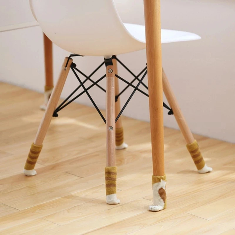 4 adet/takım Yaratıcılık Kedi  - Outdoor Furniture Leg Protectors incelemesi ve fiyatı