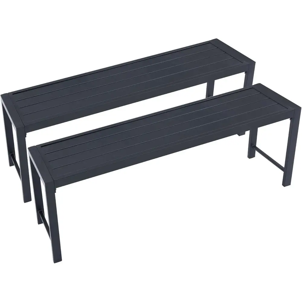 2'li Set, 51 cm Uzunluğunda Dı - Garden Bench Metal incelemesi ve fiyatı