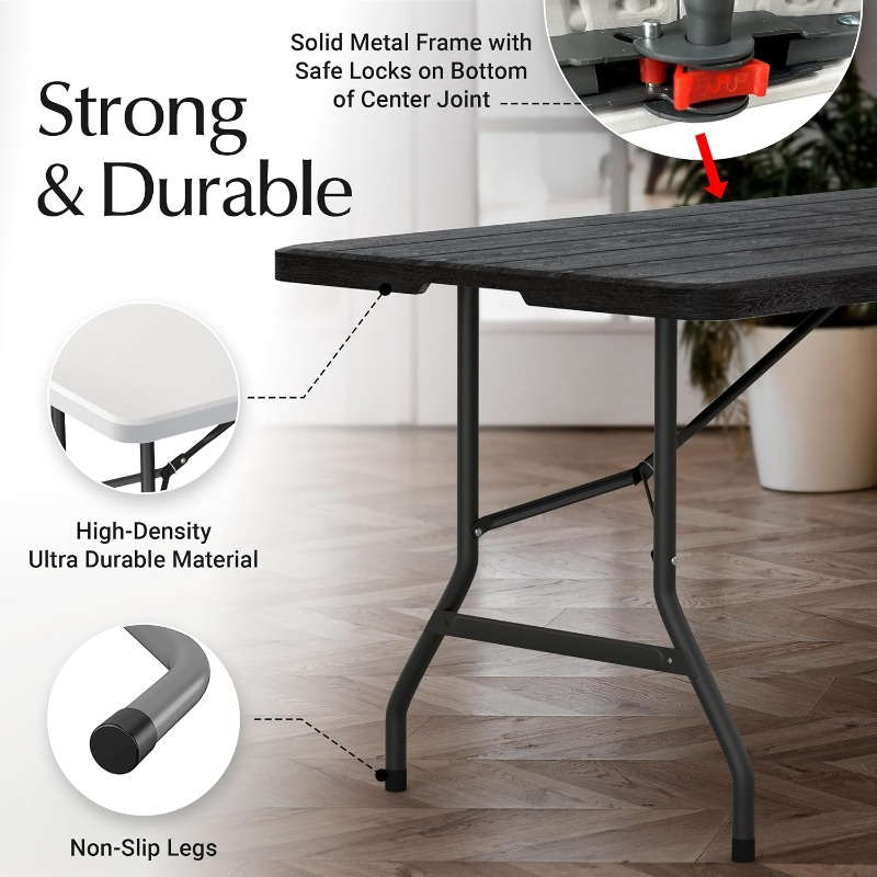 10'lu Paket 6 Feet Katlanabili - Outdoor Furniture Legs incelemesi ve fiyatı