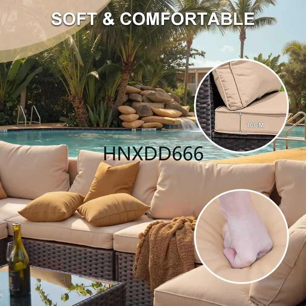 7 Parçalı Bahçe Mobilya Seti,  - Outdoor Furniture And Fire Pit incelemesi ve fiyatı