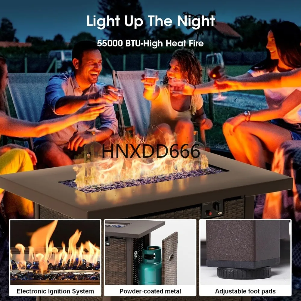 7 Parçalı Bahçe Mobilya Seti,  - Outdoor Furniture And Fire Pit incelemesi ve fiyatı