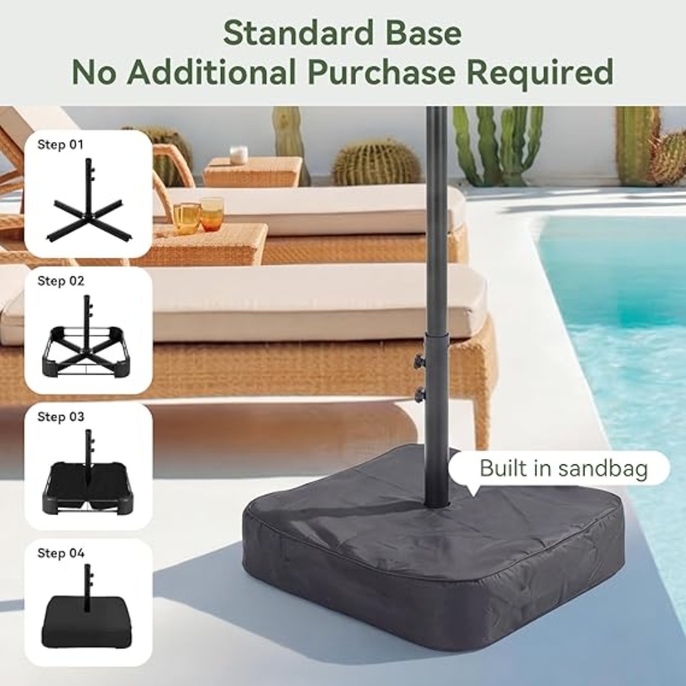 15 ft Verandalık Şemsiyesi (Ta - Outdoor Furniture Umbrella incelemesi ve fiyatı