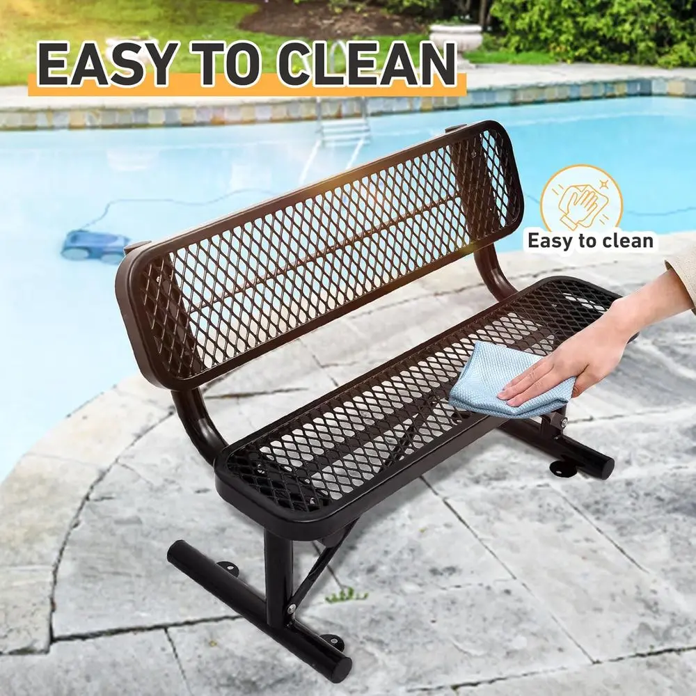 Sırt Dayanaklı Ağır Hizmet Tip - Garden Bench Metal incelemesi ve fiyatı