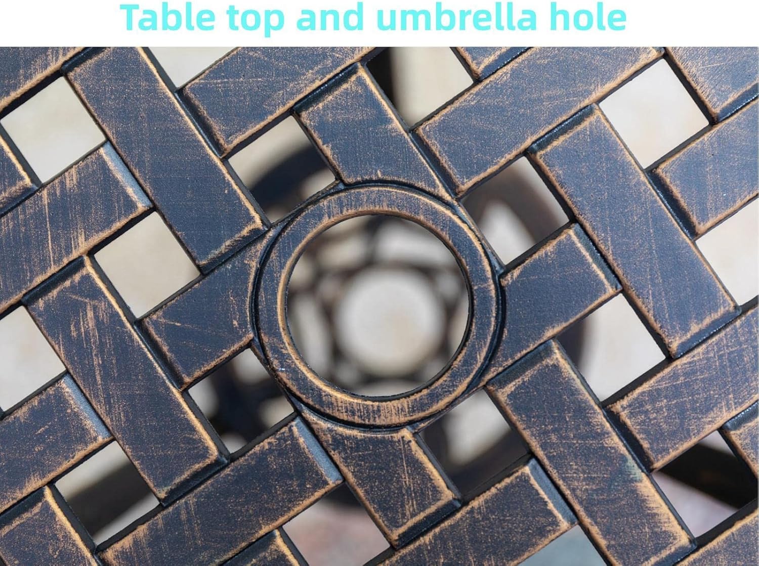 Bronz paslanmaz döküm alüminyu - Outdoor Furniture Patio incelemesi ve fiyatı