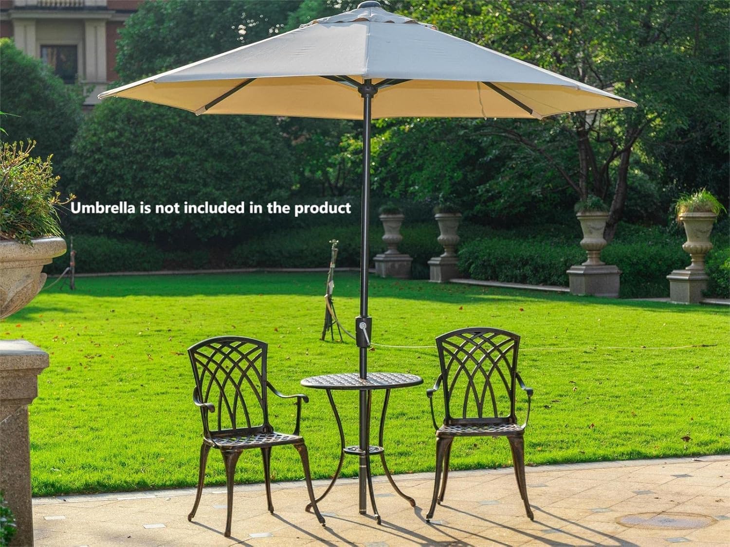 Bronz paslanmaz döküm alüminyu - Outdoor Furniture Patio incelemesi ve fiyatı