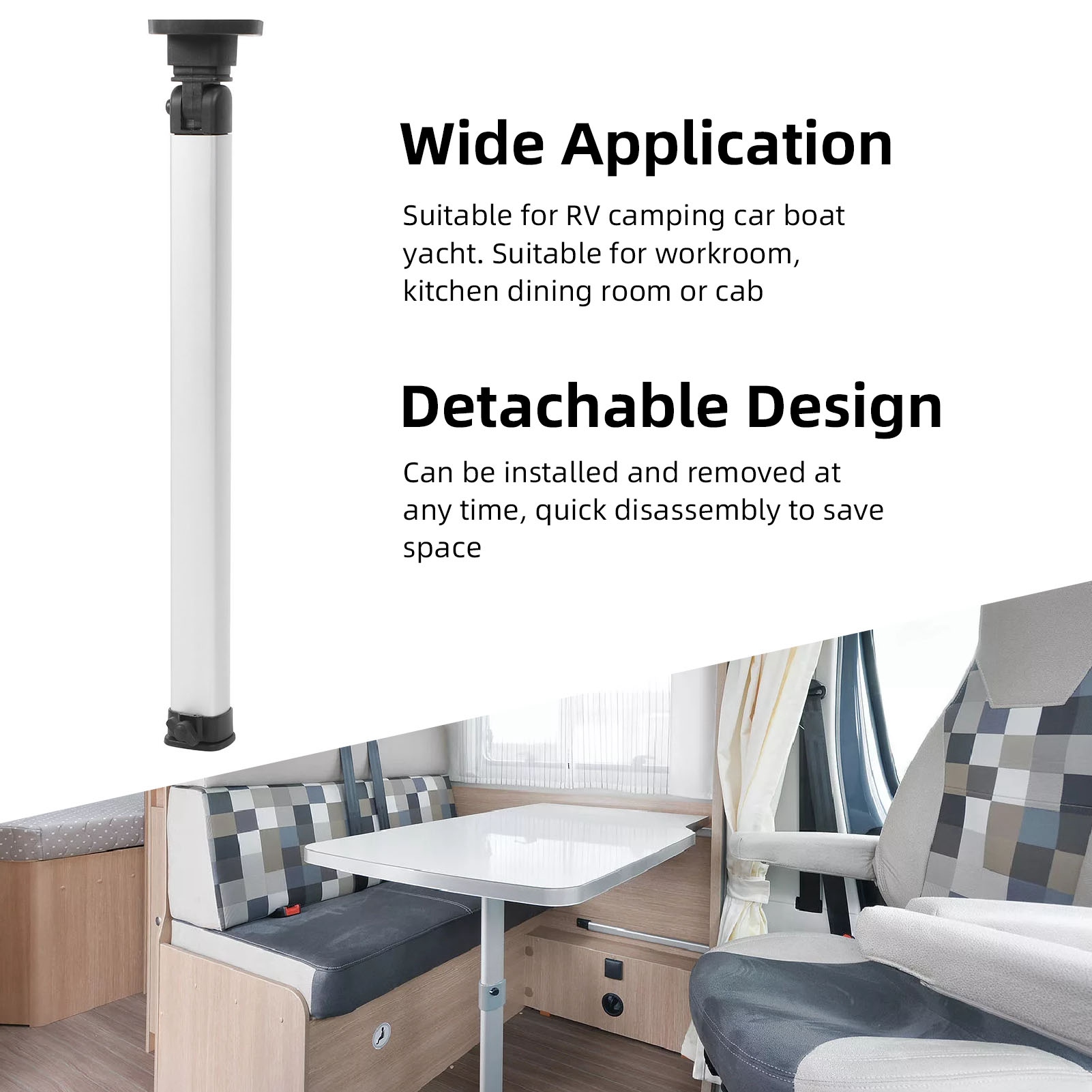 RV Teleskopik Katlanır Masa Ay - Outdoor Furniture Legs incelemesi ve fiyatı