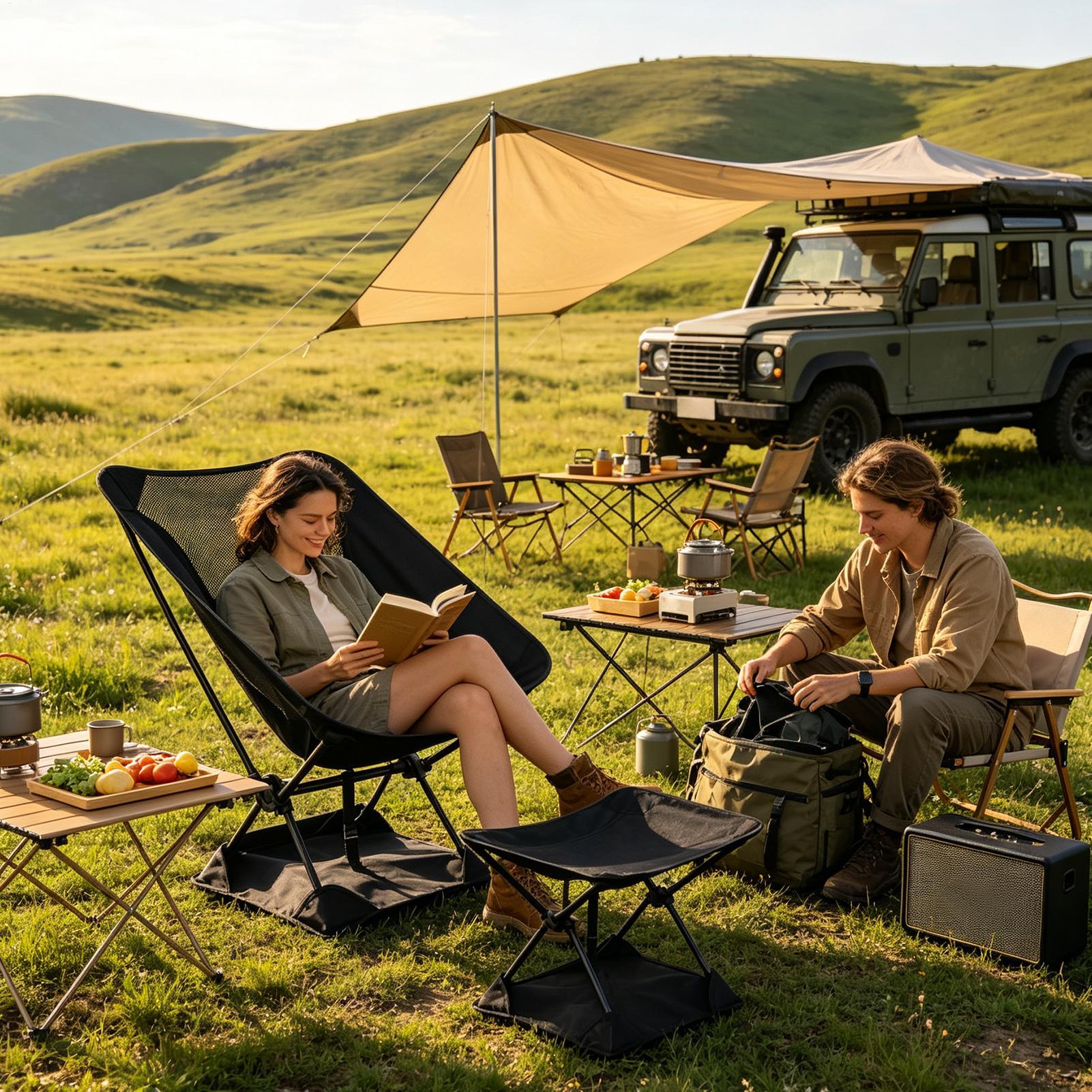 Kamp Sandalyeleri İçin Zemin Ö - Outdoor Furniture Used incelemesi ve fiyatı