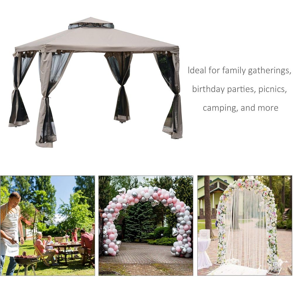 9,6' x 9,6' Verandalı Kamelya, - Outdoor Furniture Patio incelemesi ve fiyatı