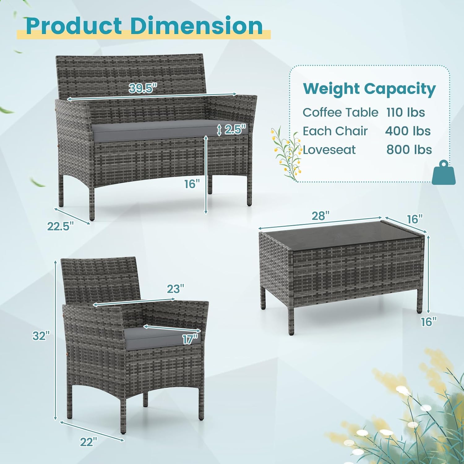 o*-4 Parçalı Veranda Mobilya S - Outdoor Furniture Ofo incelemesi ve fiyatı