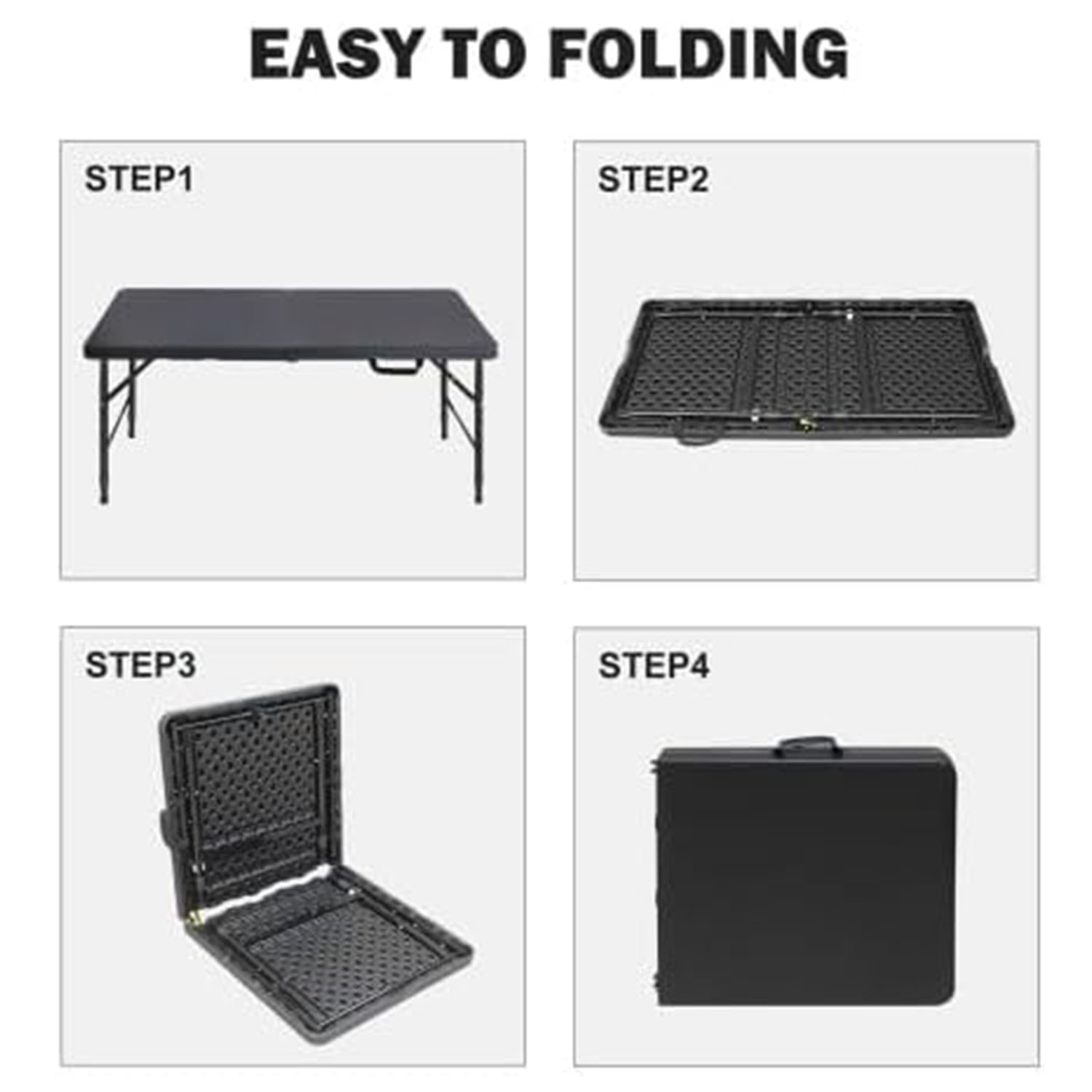 Katlanır Masa 4ft Yükseklik Ay - Outdoor Furniture Usa incelemesi ve fiyatı
