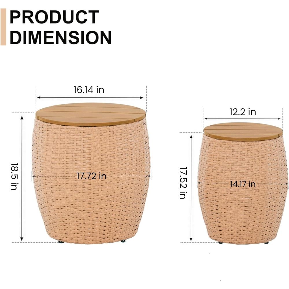 2'li Yan Sehpa Seti, Depolama  - Outdoor Furniture Ofo incelemesi ve fiyatı