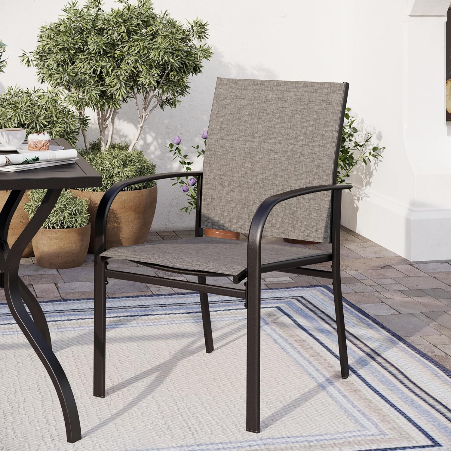 o*-Patio Yemek Sandalyeleri 4' - Outdoor Furniture Ofo incelemesi ve fiyatı