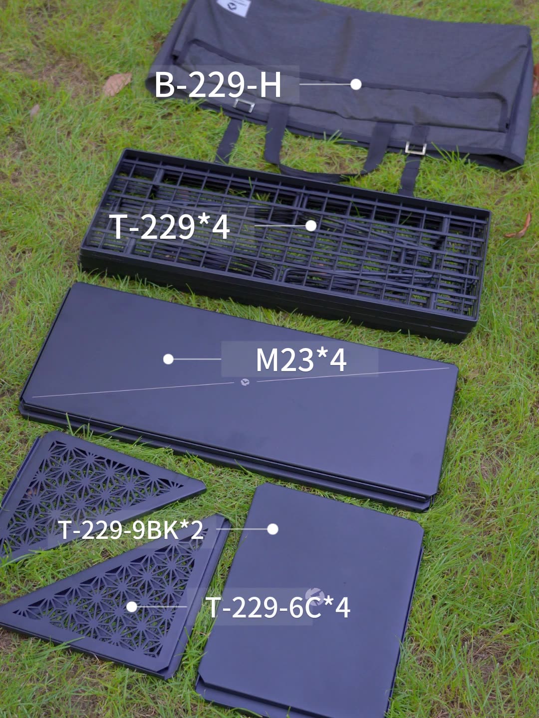 CAMPINGMOON T-229-9BK-2P iki p - Outdoor Furniture Usa incelemesi ve fiyatı
