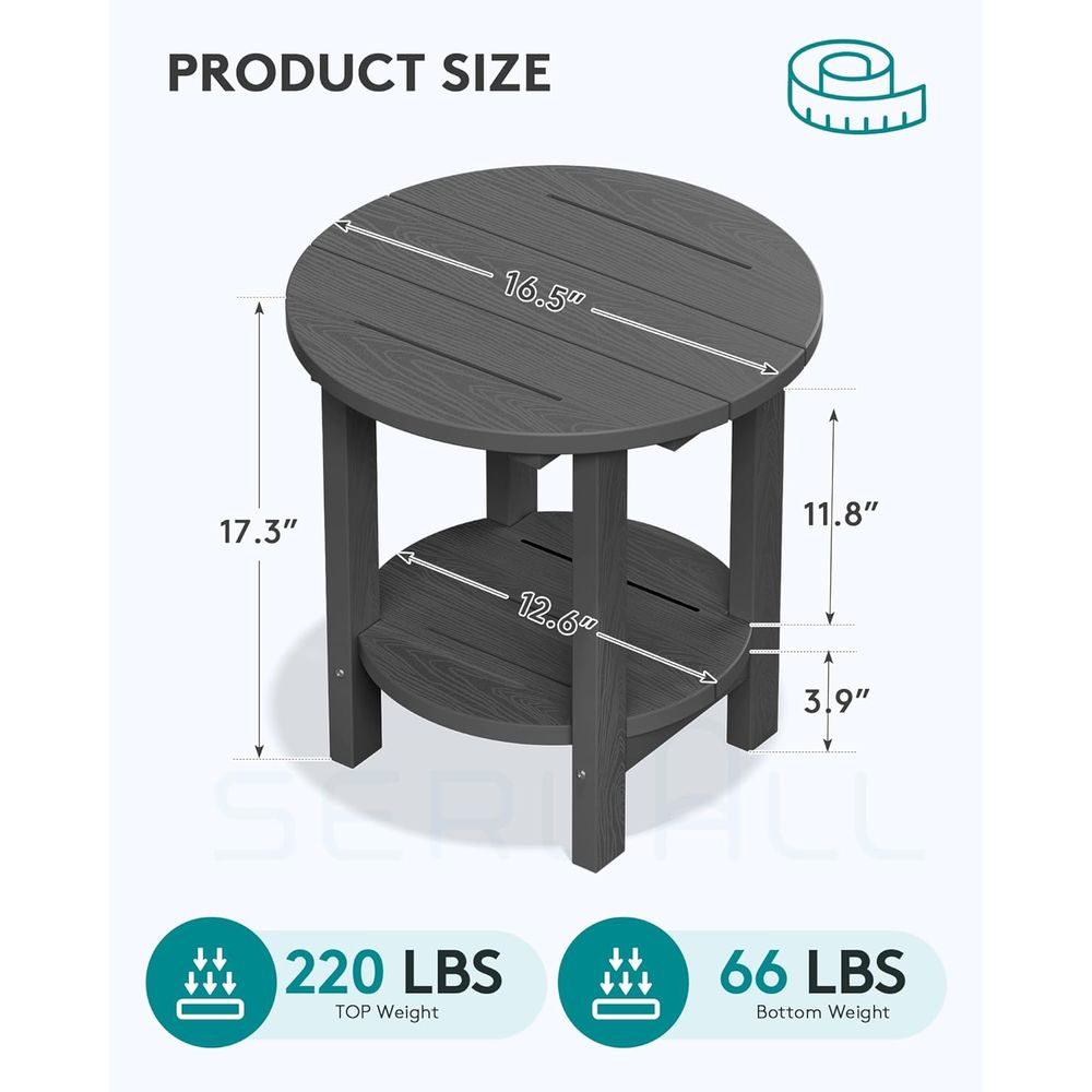 Yuvarlak Dış Mekan Yan Sehpa S - Outdoor Furniture Ofo incelemesi ve fiyatı