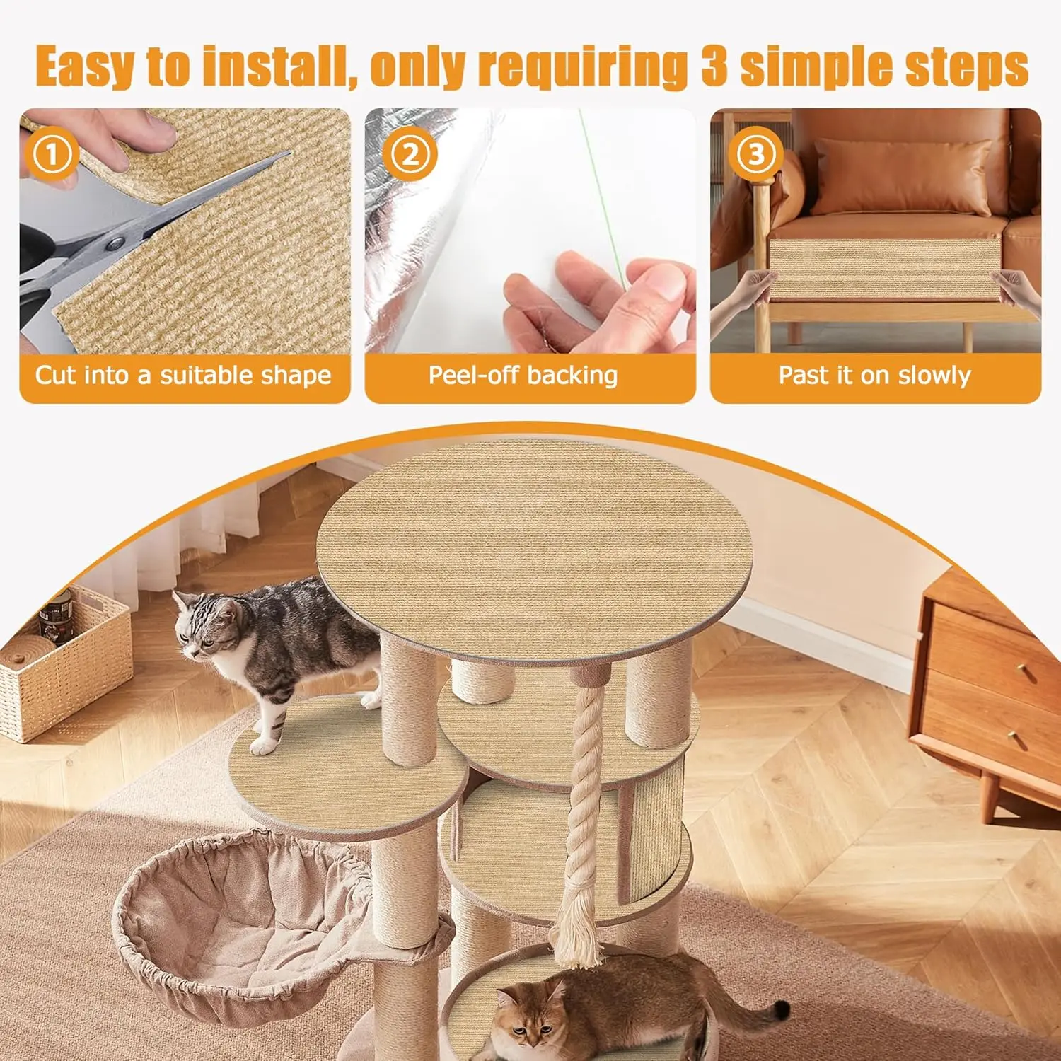 Kesilebilir Kendinden Yapışkan - Outdoor Furniture Leg Protectors incelemesi ve fiyatı