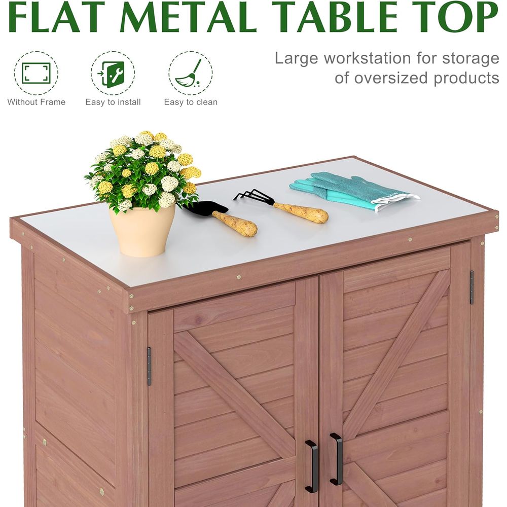 Metal Üstlü Dış Mekan Depolama - Garden Bench Metal incelemesi ve fiyatı