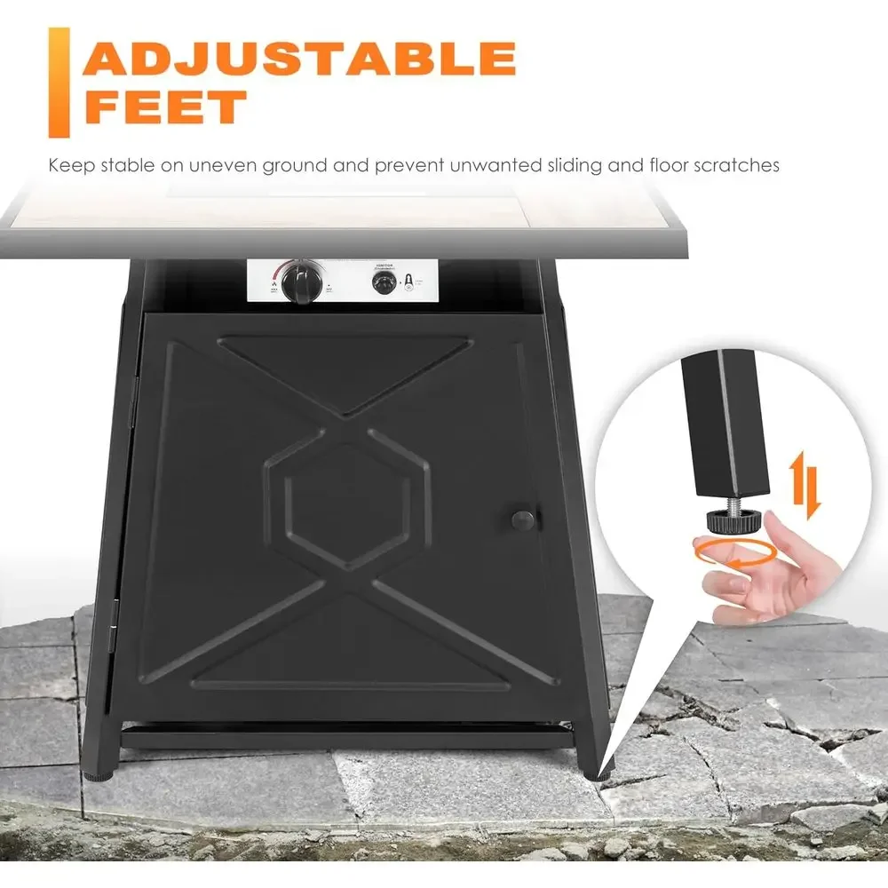5 Parçalı Dış Mekan Veranda Mo - Outdoor Furniture And Fire Pit incelemesi ve fiyatı