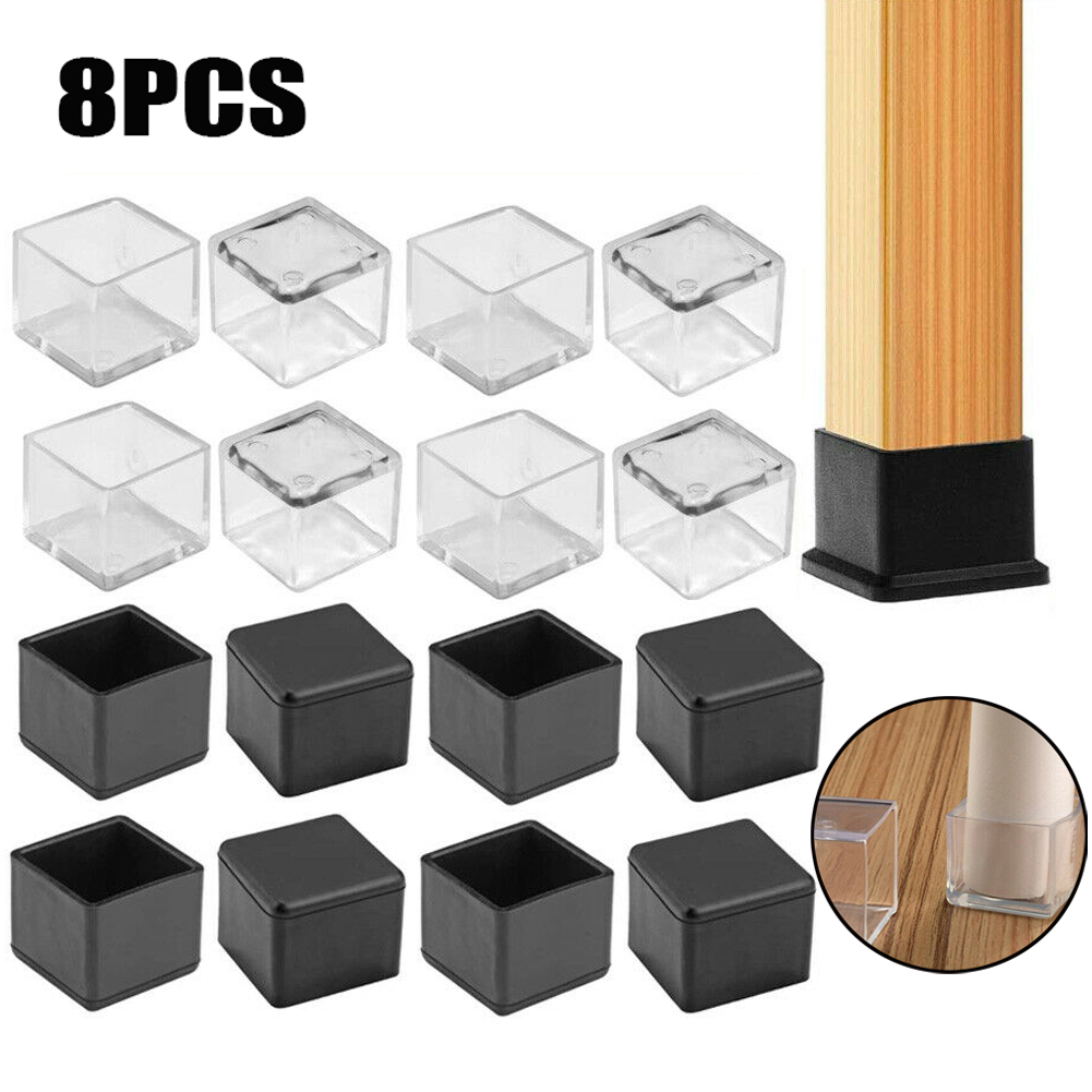 8 adet kare/dikdörtgen silikon - Outdoor Furniture Leg Protectors incelemesi ve fiyatı